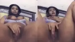 Masturbasi Vagina Montok Alin Berhijab