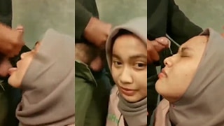Menggoda Pacar Berjilbab Di Tempat Tersembunyi