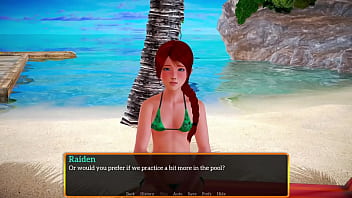 Alice Menggoda Dengan Bikini Seksi Yang Membuatku Tak Kuasa Menahan Diri (keluarga Baruku) Bagian 55