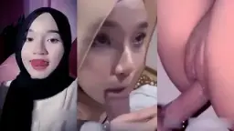 Menggoda Ukhti Berhijab Cantik Sampai Tuntas