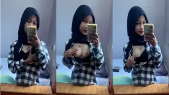 Bocil Berhijab Telanjang Dada Bikin Geli