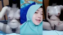 Ukhty Miss Bebel Berhijab Telanjang Mengocok Memek