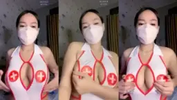 Keseruan Gila Dengan Perawat Toge Yang Tak Tahan Godaan