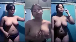 Montoknya Menggoda, Tiktoker Ini Mandi Bikin Heboh