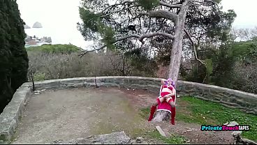 Gadis Rusia Montok Dalam Kostum Cosplay Digoyang Keras Di Alam Terbuka Sampai Merintih Orgasme